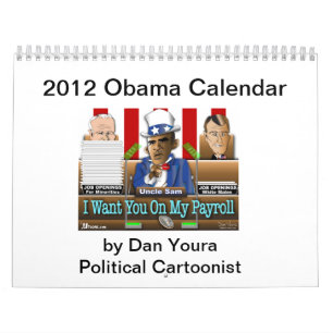 Calendário Obama State of Union Calendar 2012 por Dan Youra