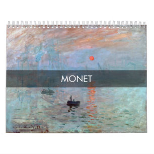Calendário Obra-prima de Claude Monet