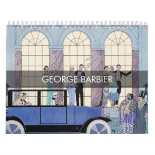 Calendário Obra-prima de George Barbier