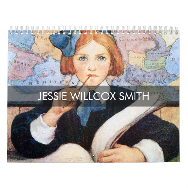 Calendário Obra-prima de Jessie Willcox Smith (Capa)