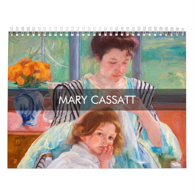 Calendário Obra-prima de Mary Cassatt (Capa)