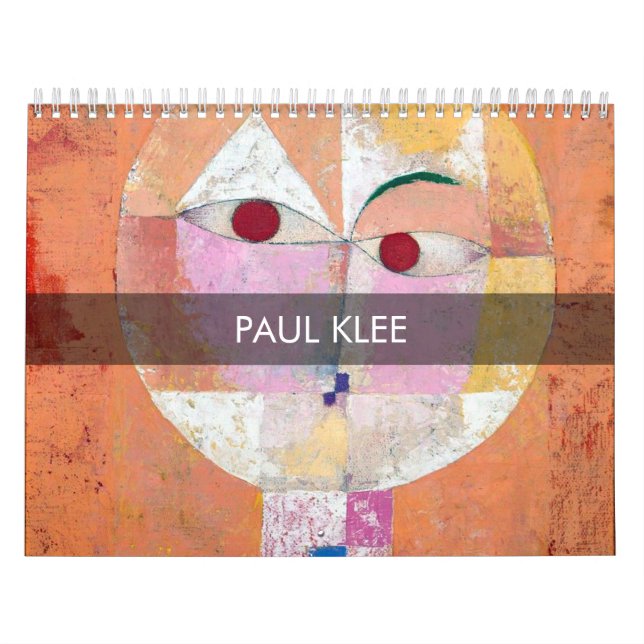 Calendário Obra-prima de Paul Klee (Capa)