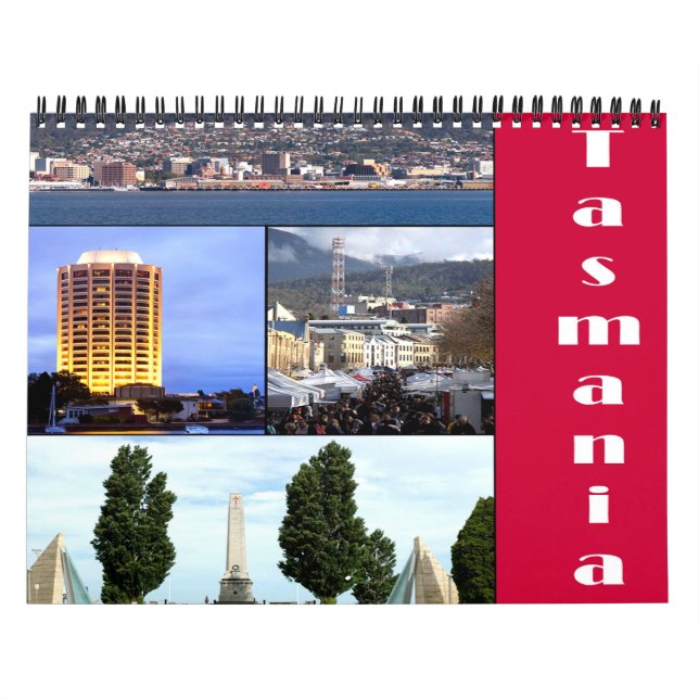 Calendário Oceânia - Austrália - Tasmânia - (Capa)