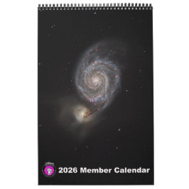 Calendário Official FWAS 2026 Member Wall Calendar - Medium