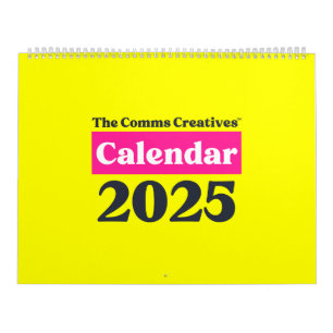 Calendário Oficial dos Criativos do Comms 2025