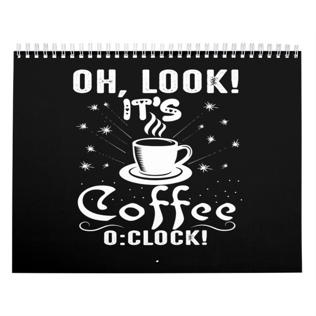 Calendário oh, olha, é café às 13h (Capa)