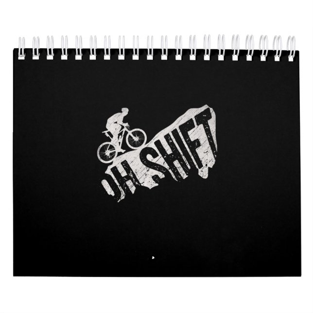 Calendário Oh Shift Mountain Bike Rider (Capa)