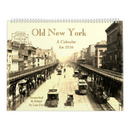 Calendário Old New York, A 2026 Calendar