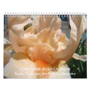 CALENDÁRIO OLHE DENTRO ÍRIS Flores de Íris