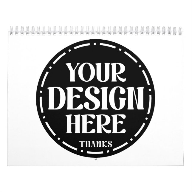 Calendário One-of-a-kind, elegant, clean & bold (Capa)