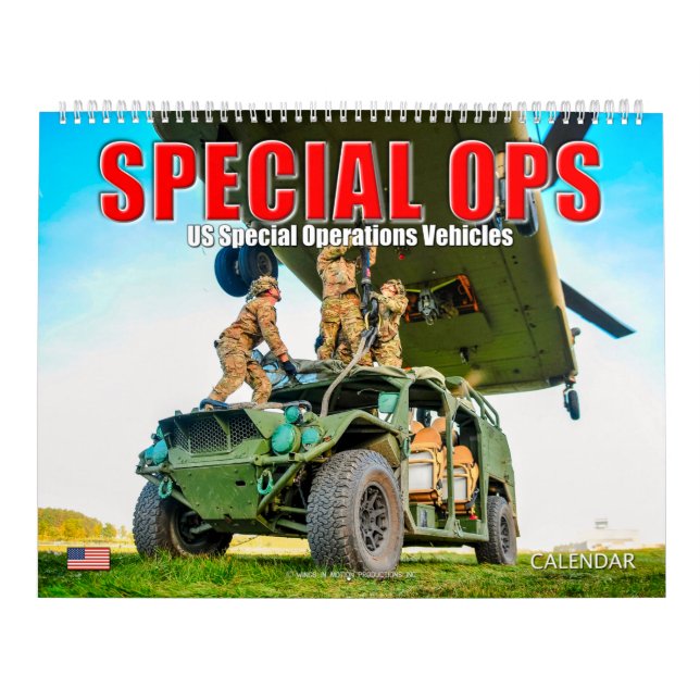 Calendário OPS ESPECIAIS - Veículos de Operações Especiais do (Capa)
