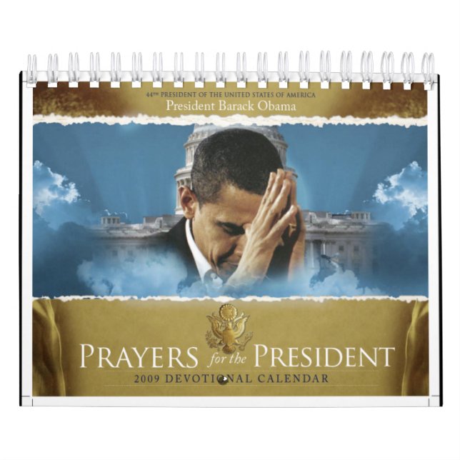 Calendário Orações para o presidente (Capa)