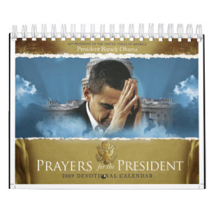 Calendário Orações para o presidente