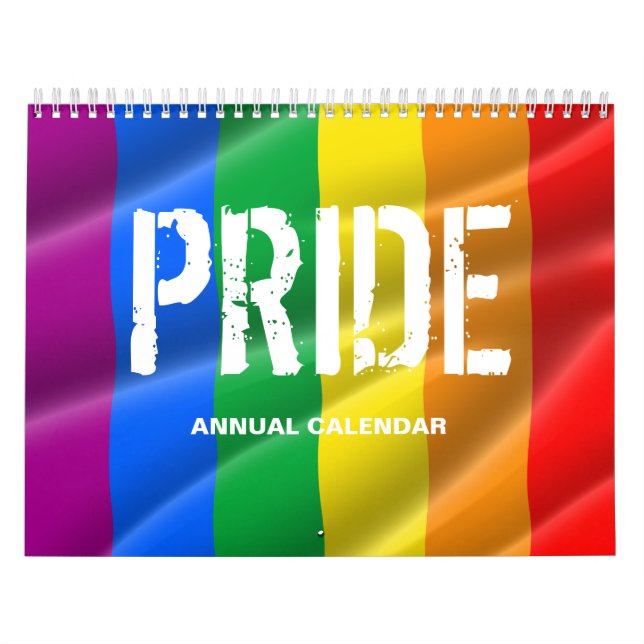 CALENDÁRIO ORGULHO GAY CALENDÁRIO/PAVILHÕES DE ORGULHO (Capa)