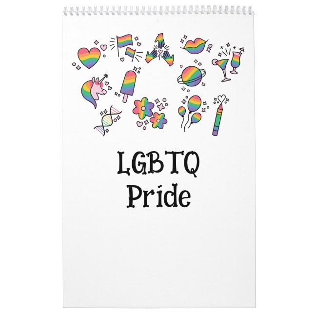 Calendário Orgulho LGBTQ (Capa)