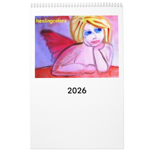 calendário original healingcolors 2026 (Capa)