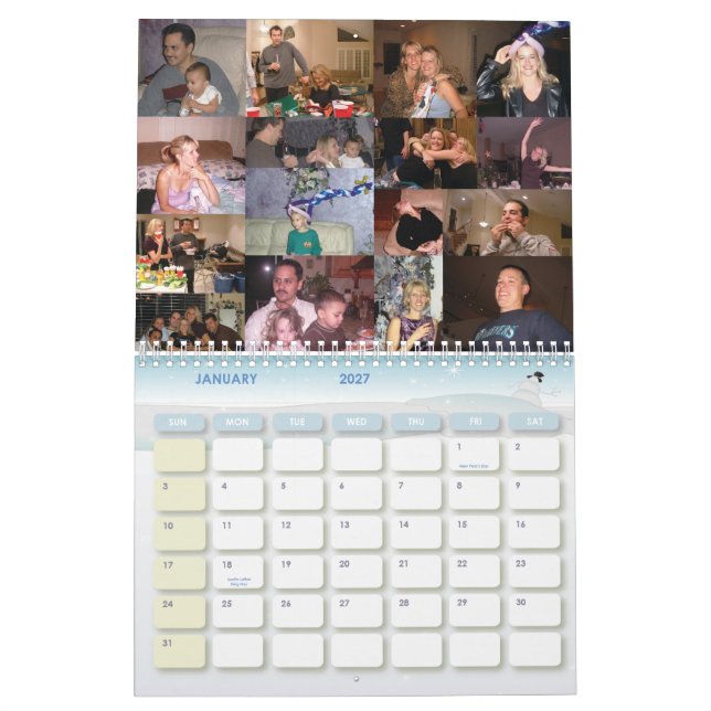Calendário Os amigos Calendar 2010 (Jan 2027)