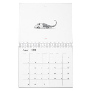 Calendário Os animais punny do Partido