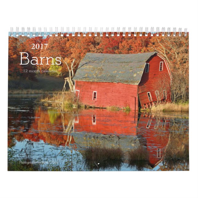 Calendário Os celeiros Calendar 2017 (Capa)
