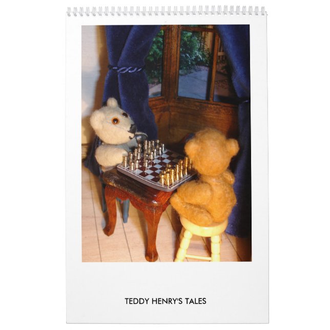 Calendário Os contos de Henry do ursinho (Capa)