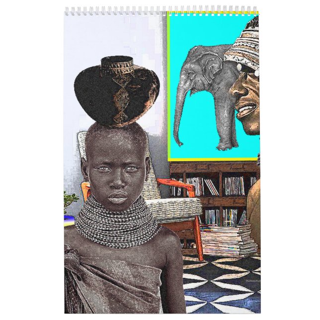 Calendário Os Estilos da África (Capa)