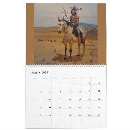 Calendário Os EUA ocidentais por Gary Poling