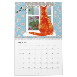 Calendário Os Gatos De 2021 Só Querem Divertir-Se No Calendár