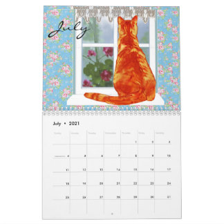 Calendário Os Gatos De 2021 Só Querem Divertir-Se No Calendár