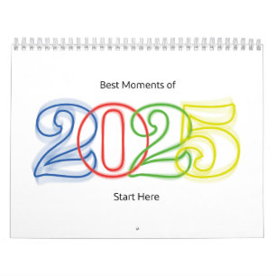 Calendário Os melhores momentos de 2025 começam aqui