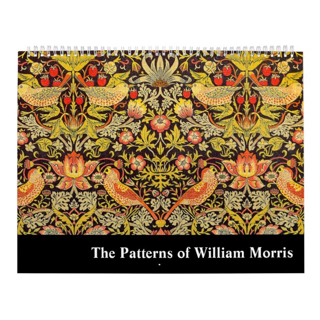 Calendário Os Padrões de William Morris (Capa)