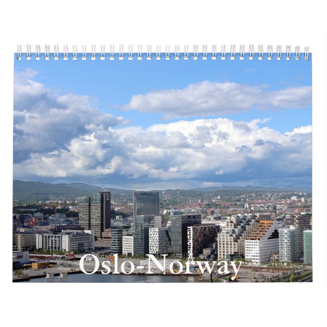 Calendário Oslo-Norway Calendar (Capa)