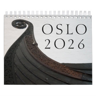 Calendário Oslo, Norway Calendar 2026