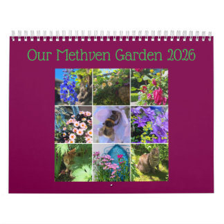 Calendário Our Methven Garden Calendar 2026