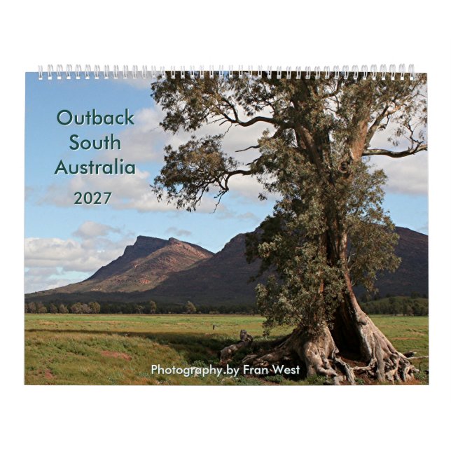 Calendário Outback Austrália Meridional 2027 (Capa)