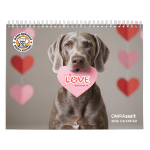 Calendário OWRAssist Amor Resgata