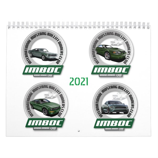 Calendário Padrão IMBOC 2021 (Capa)