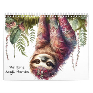 Calendário Padrões da Natureza - Animais Selvagens