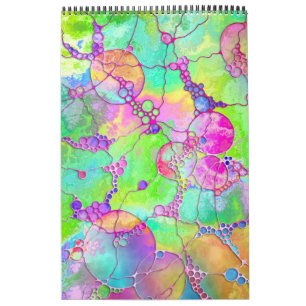 Calendário Padrões De Mão E Digitalmente Pintados Artigo 41º