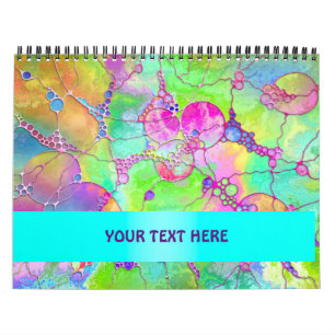 Calendário Padrões De Mão E Digitalmente Pintados Artigo 41º