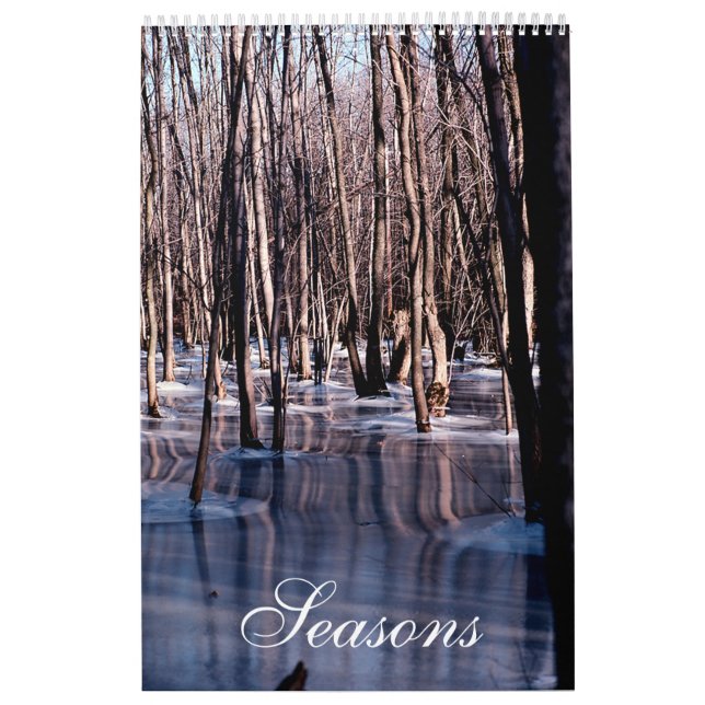 Calendário Página Solteiro das estações (Capa)