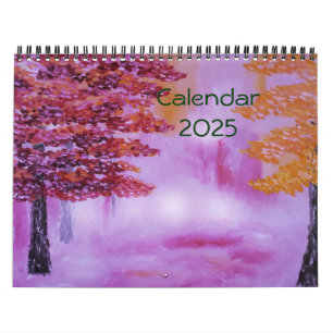 Calendário Paintings & Photoographic 2025
