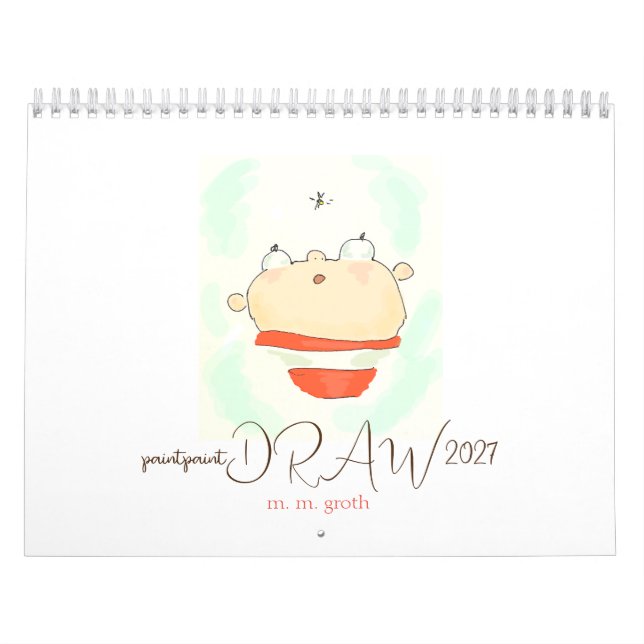Calendário PaintPaintDraw 2027 (Capa)