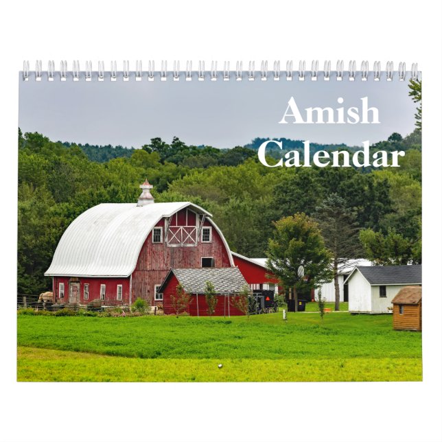 Calendário País Amish 2027 (Capa)