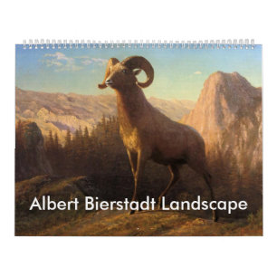 Calendário Paisagem Albert Bierstadt