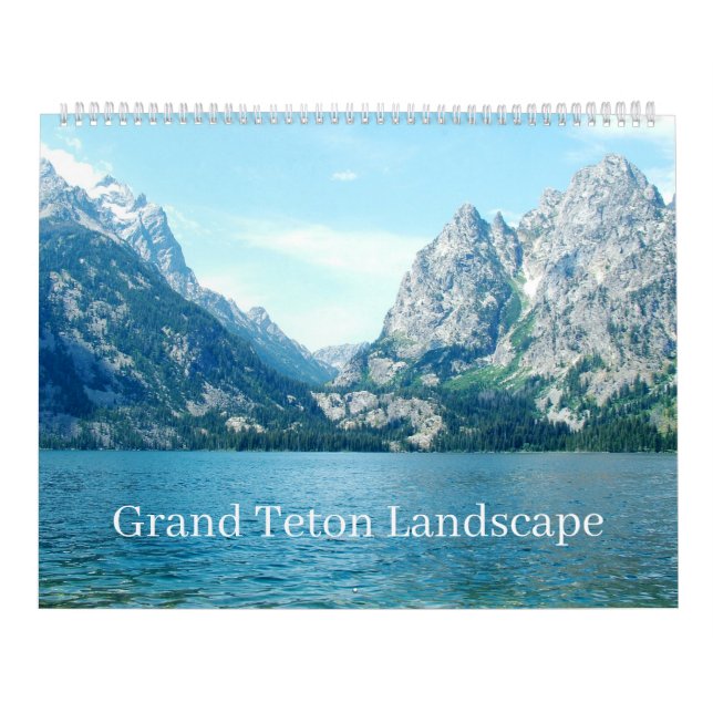 Calendário Paisagem Grand Teton (Capa)