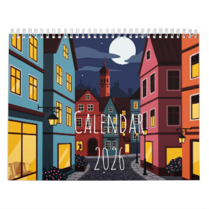 Calendário Paisagem urbana