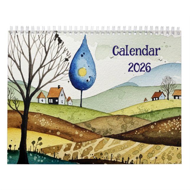 Calendário Paisagens (Capa)
