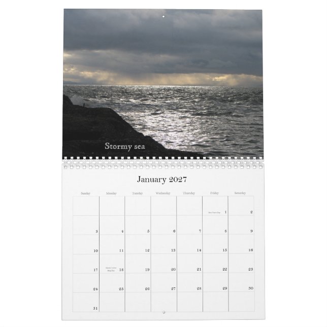 Calendário Paisagens 2011 de Scotland (Jan 2027)