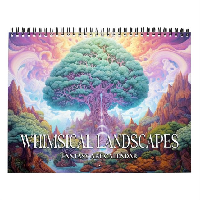 Calendário Paisagens Caprichosas 2 de 2027 (Capa)
