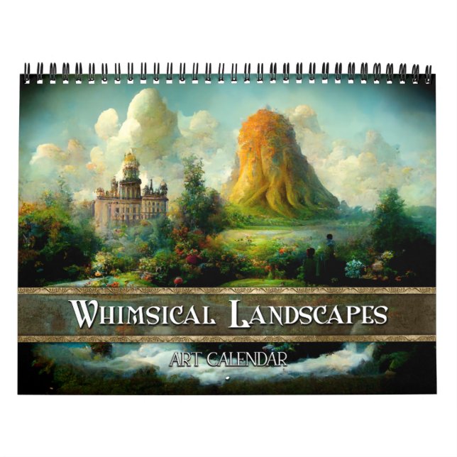 Calendário Paisagens Caprichosas 2 de 2027 (Capa)